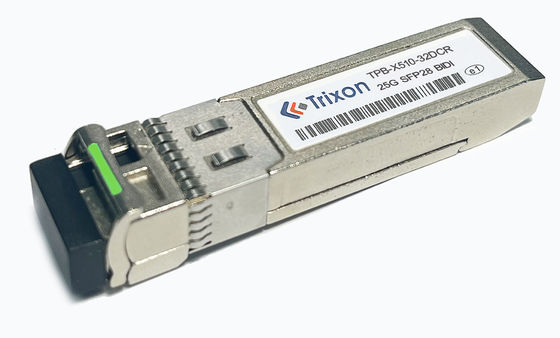 25G SFP28 Μοντέλος Bidi Οπτικός Πιστολήπτης SMF 25Gbps DDM/DOM