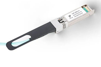 25G SFP28 AOC 5M Αυτοματοποιημένη οπτική σύνδεσμος Transceiver Module 25Gbps Πολλαπλή λειτουργία