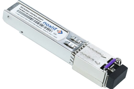 Θερμοσυσκευαστός SMF τύπου ινών Serial Gigabit Medium Interface Transceiver με διεπαφή διπλής σύνδεσης LC