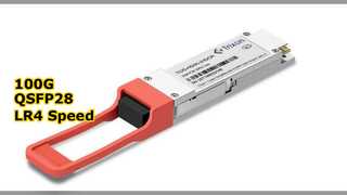 100G QSFP28 LR4 πομποδέκτης 10km 1310nm